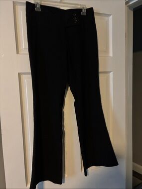 Vanity Black Wide-Leg Women's Pants
